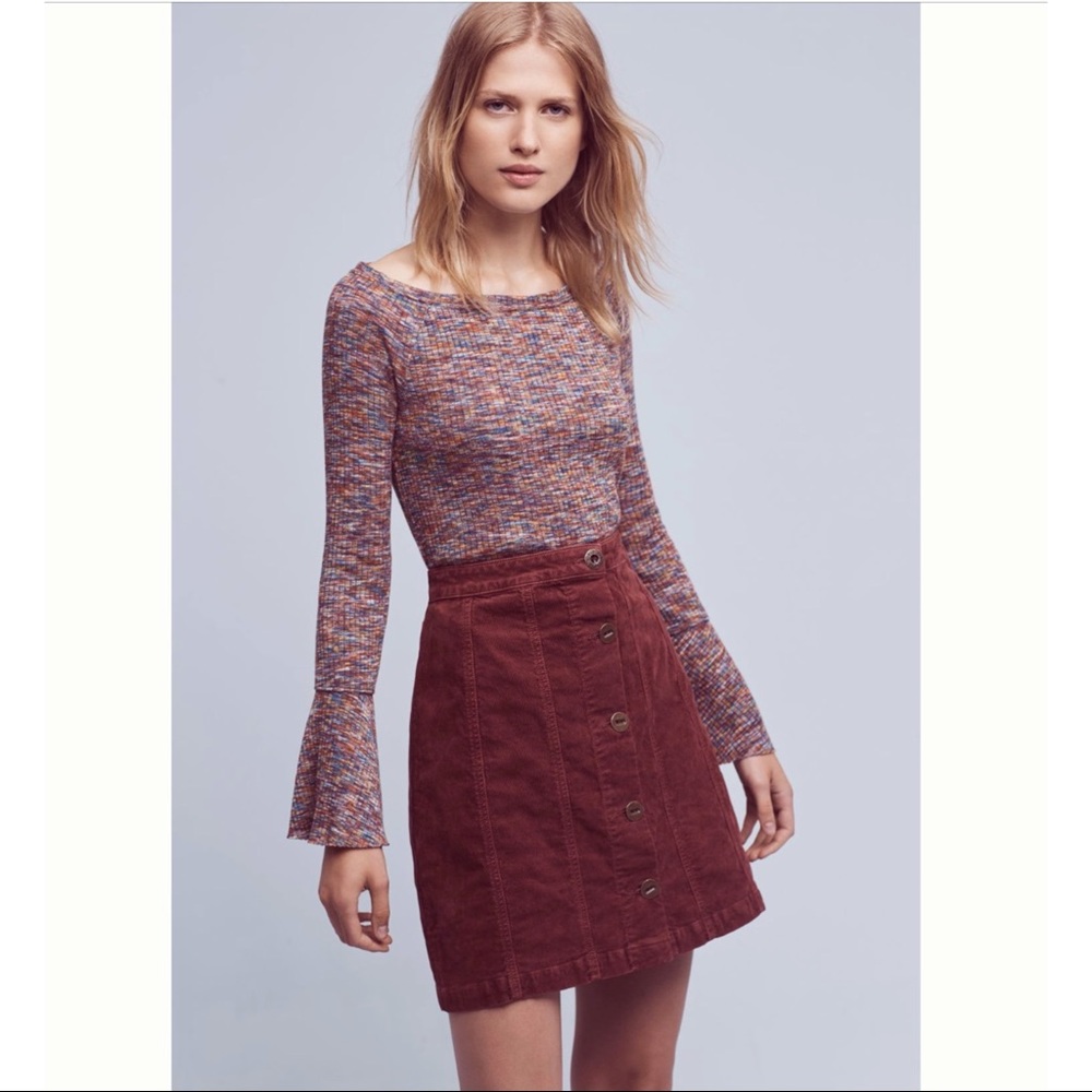 ANTHROPOLOGIE Off-Shoulder Top